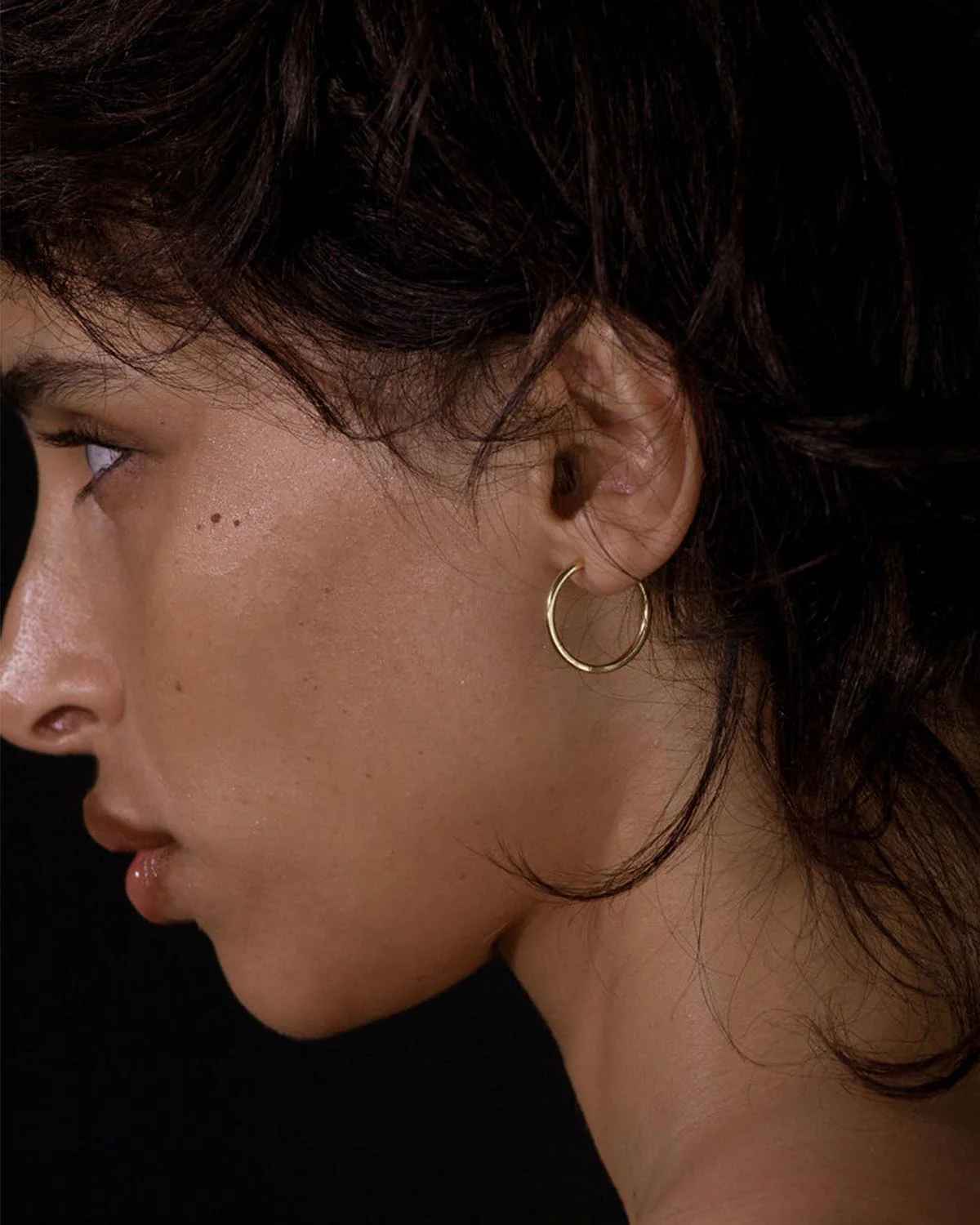 20mm Sleeper Hoops | 9k Solid Gold - Image 9