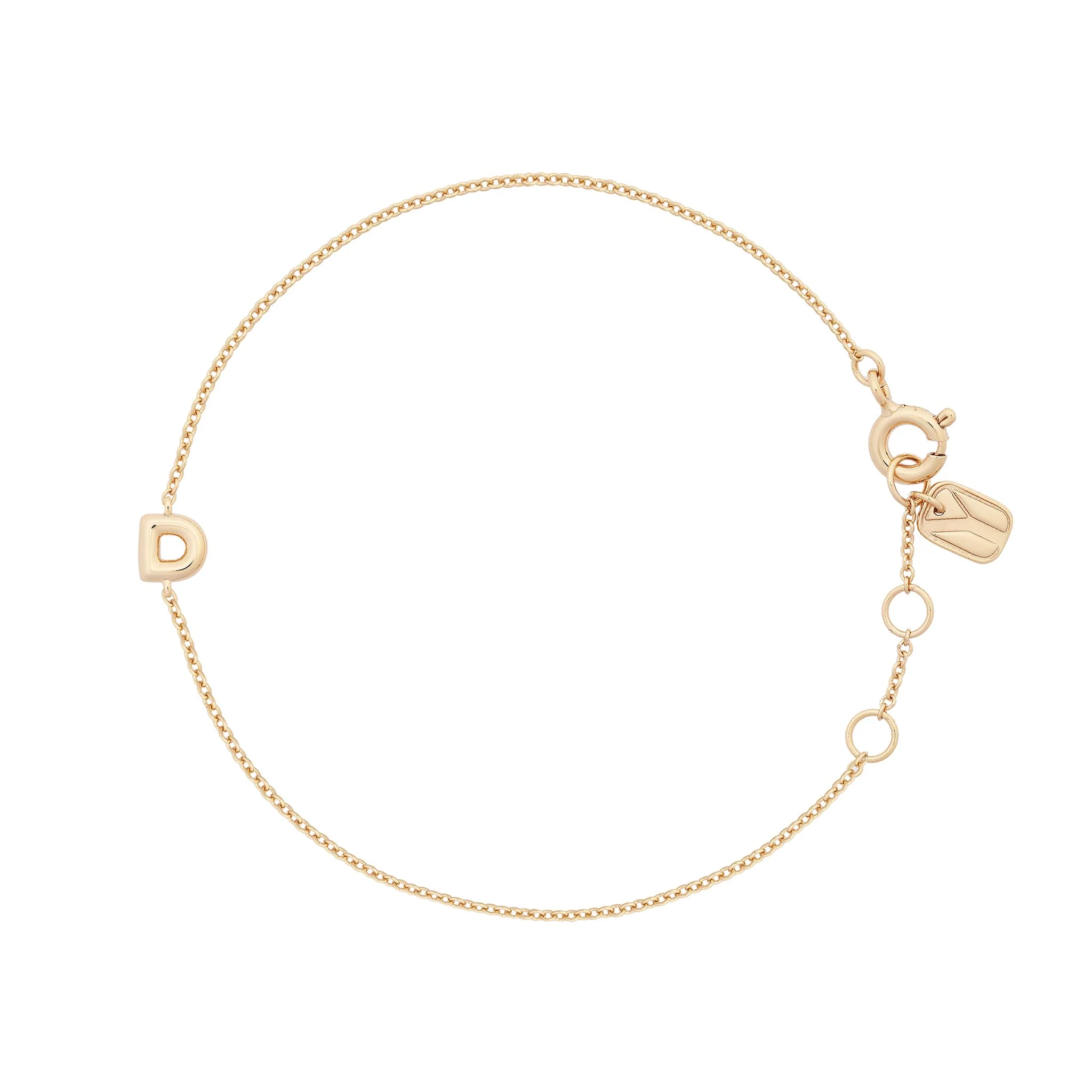 Bubble Initial Bracelet - Image 10