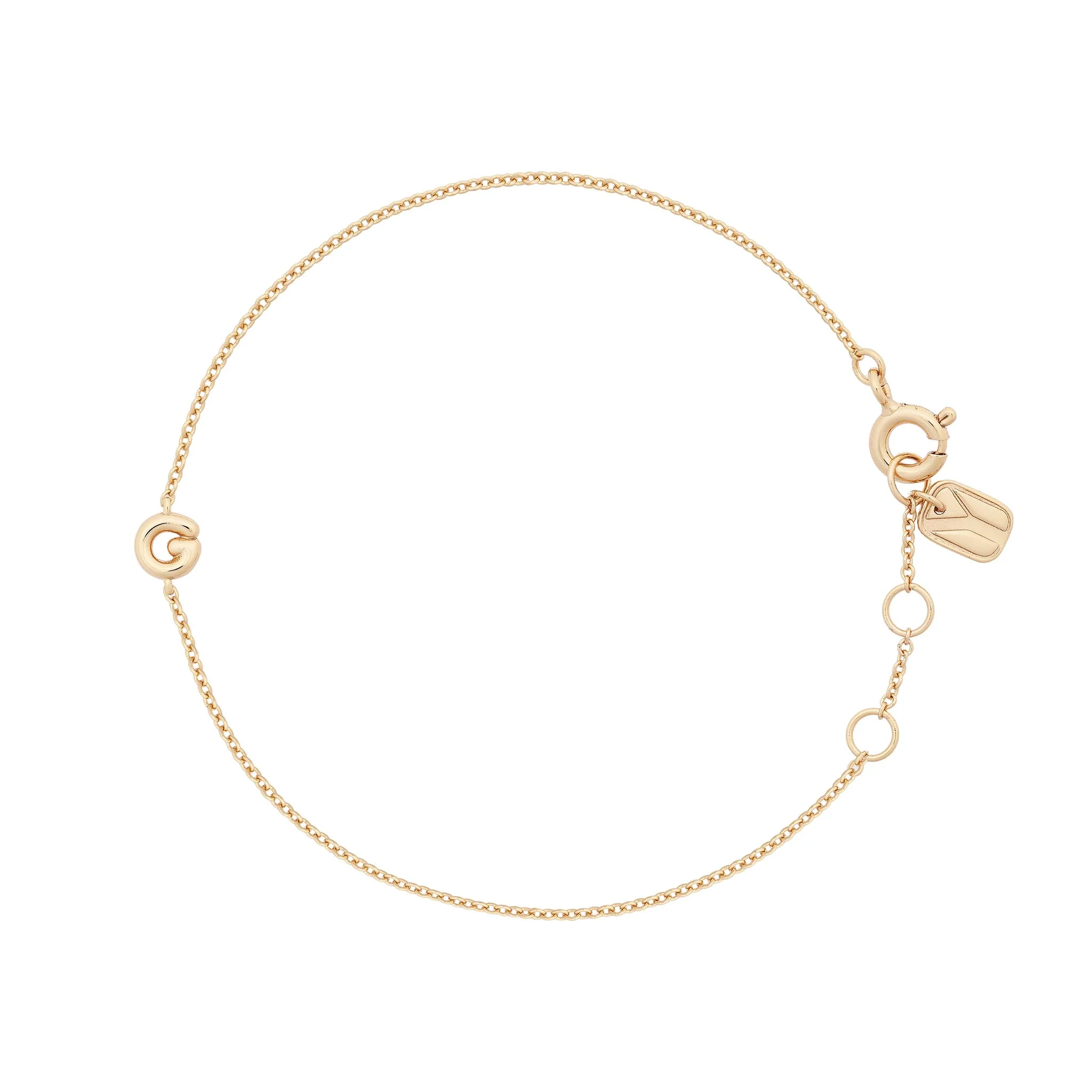 Bubble Initial Bracelet - Image 13
