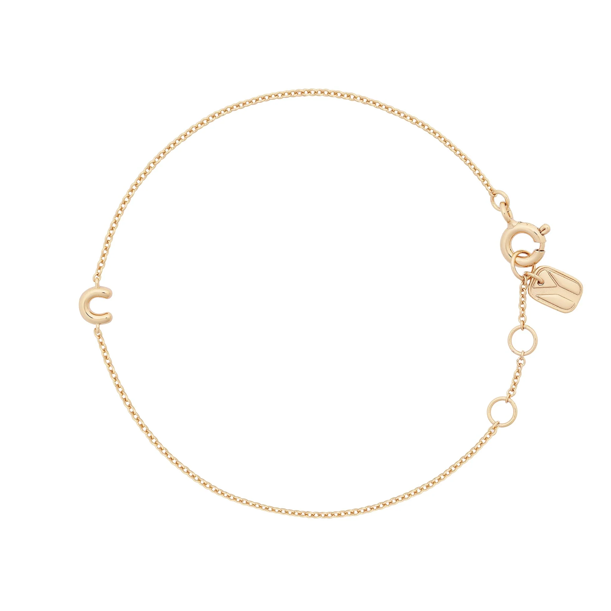 Bubble Initial Bracelet - Image 9