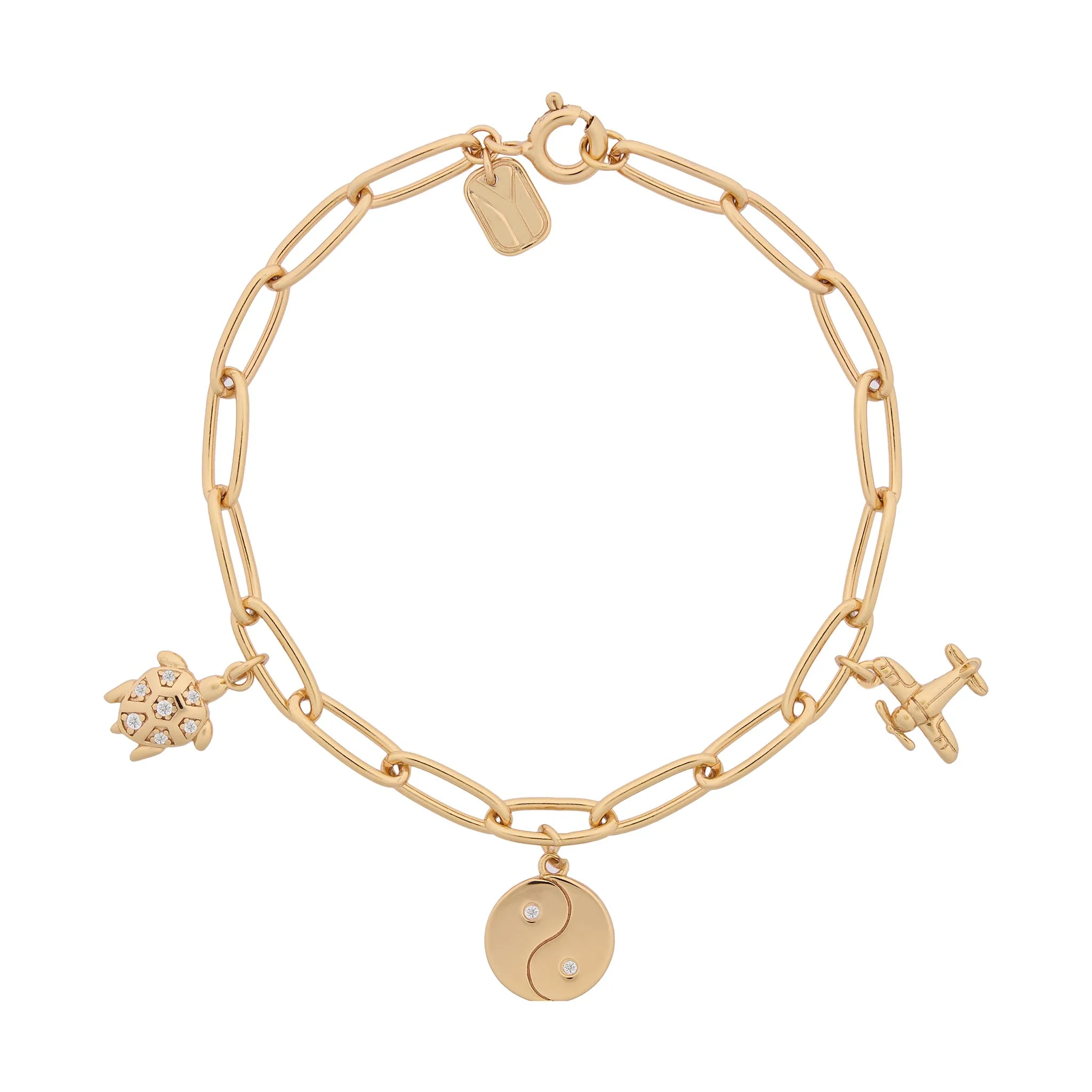 CHARM BAR Block Bracelet - Image 10