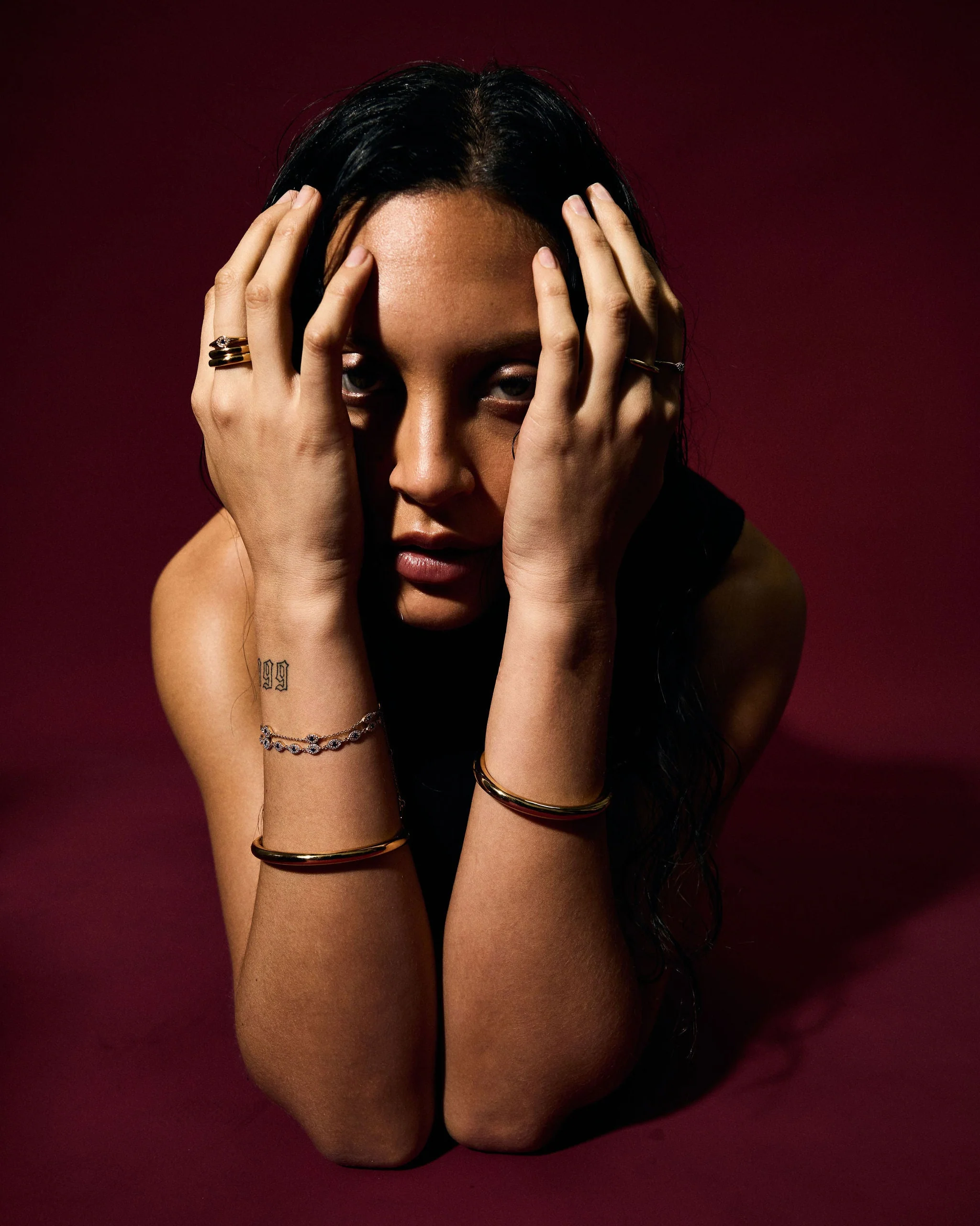 Evil Eye Signet Ring | Blue - Image 5