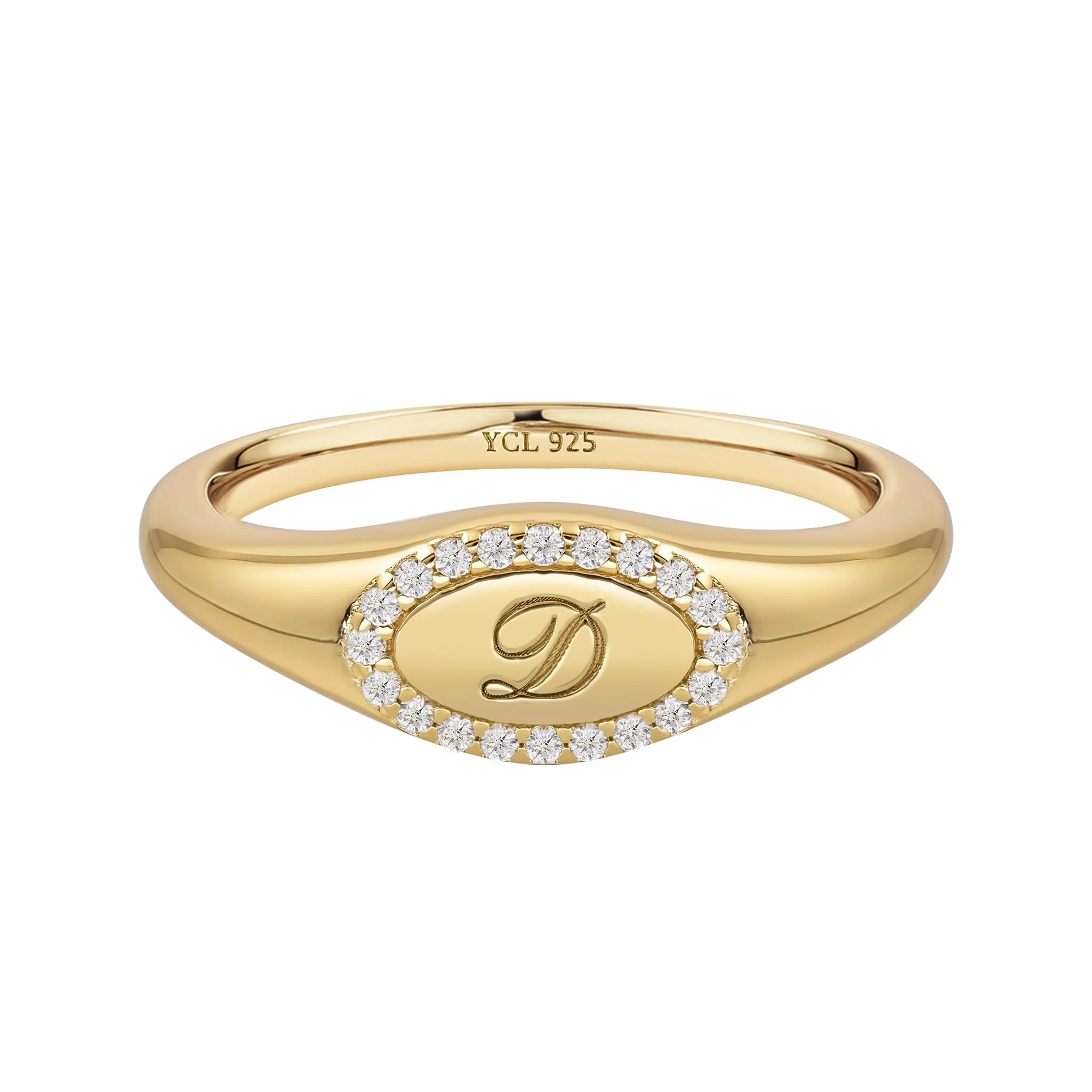 Initial Signet Ring - Image 19