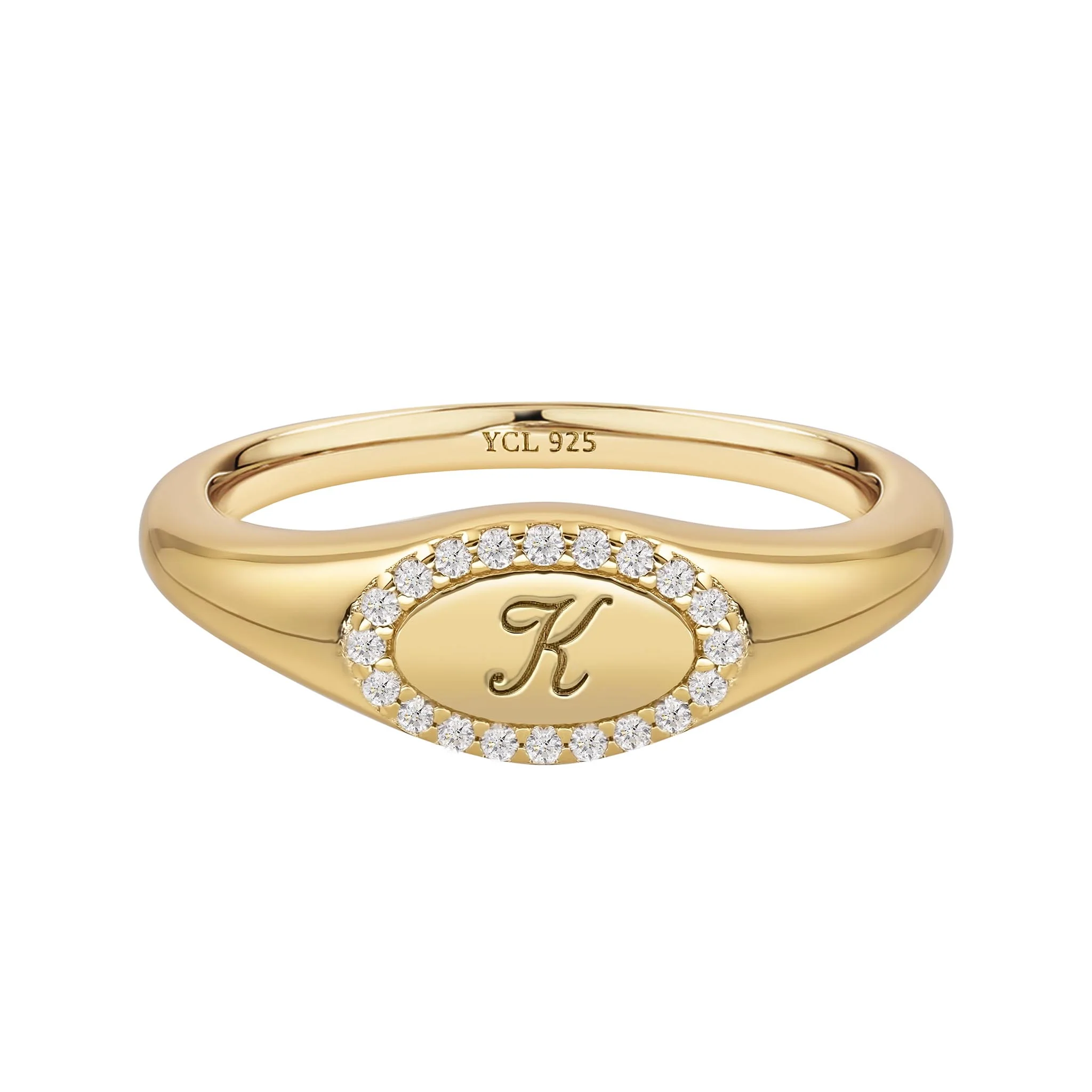 Initial Signet Ring - Image 26