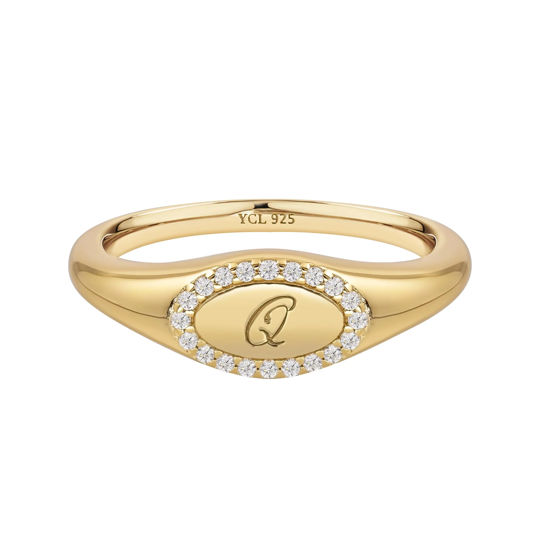Initial Signet Ring - Image 32