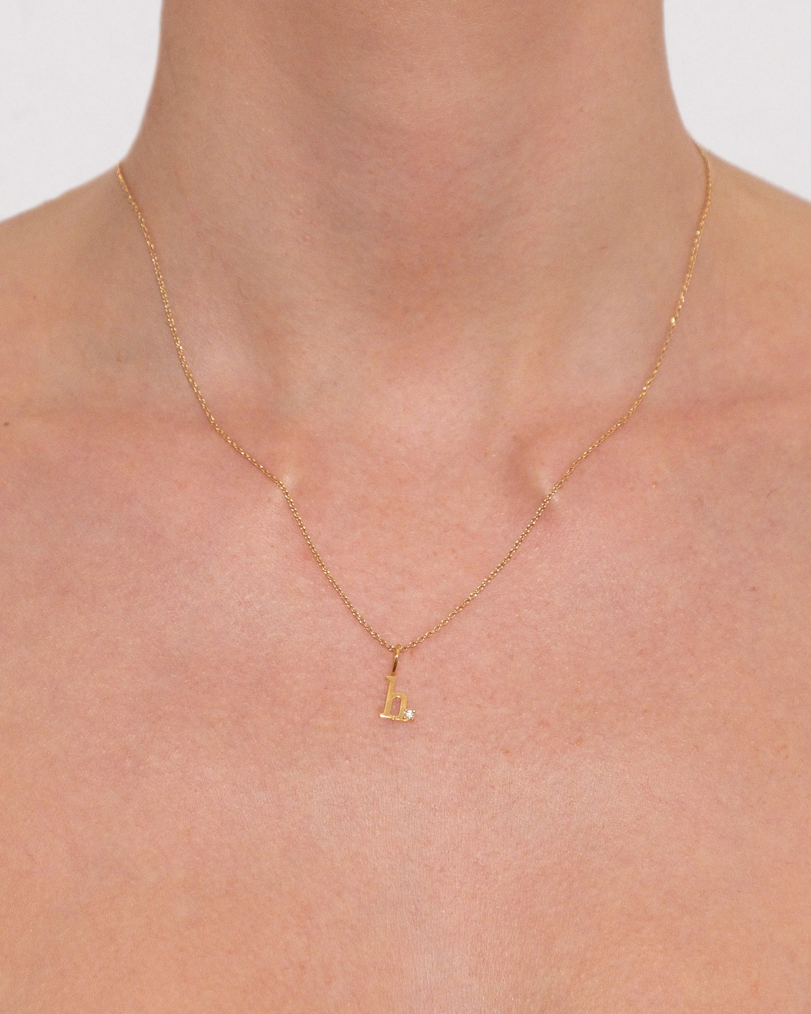 Letter Pendant | Recycled 14k Gold Vermeil - Image 14