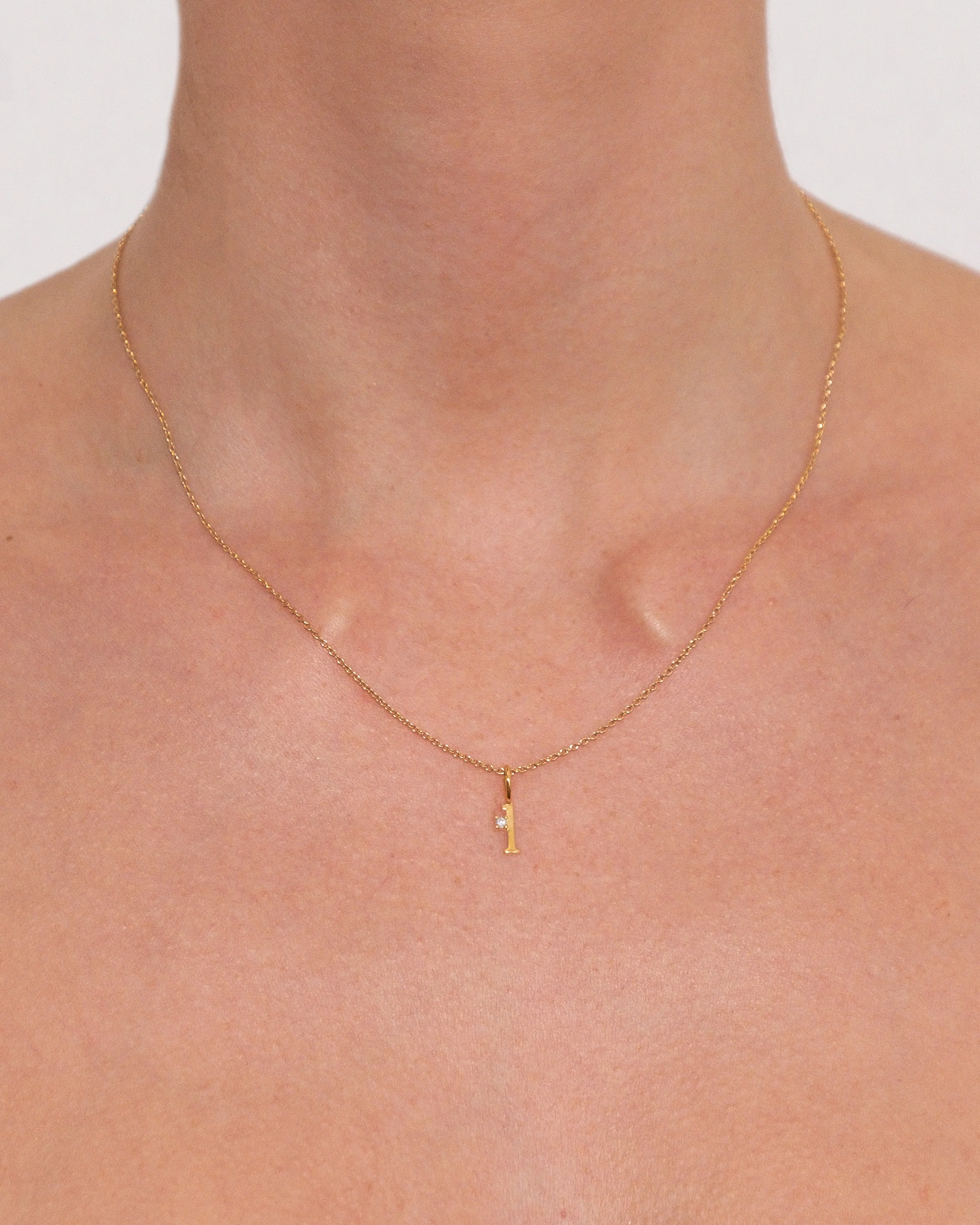 Letter Pendant | Recycled 14k Gold Vermeil - Image 18