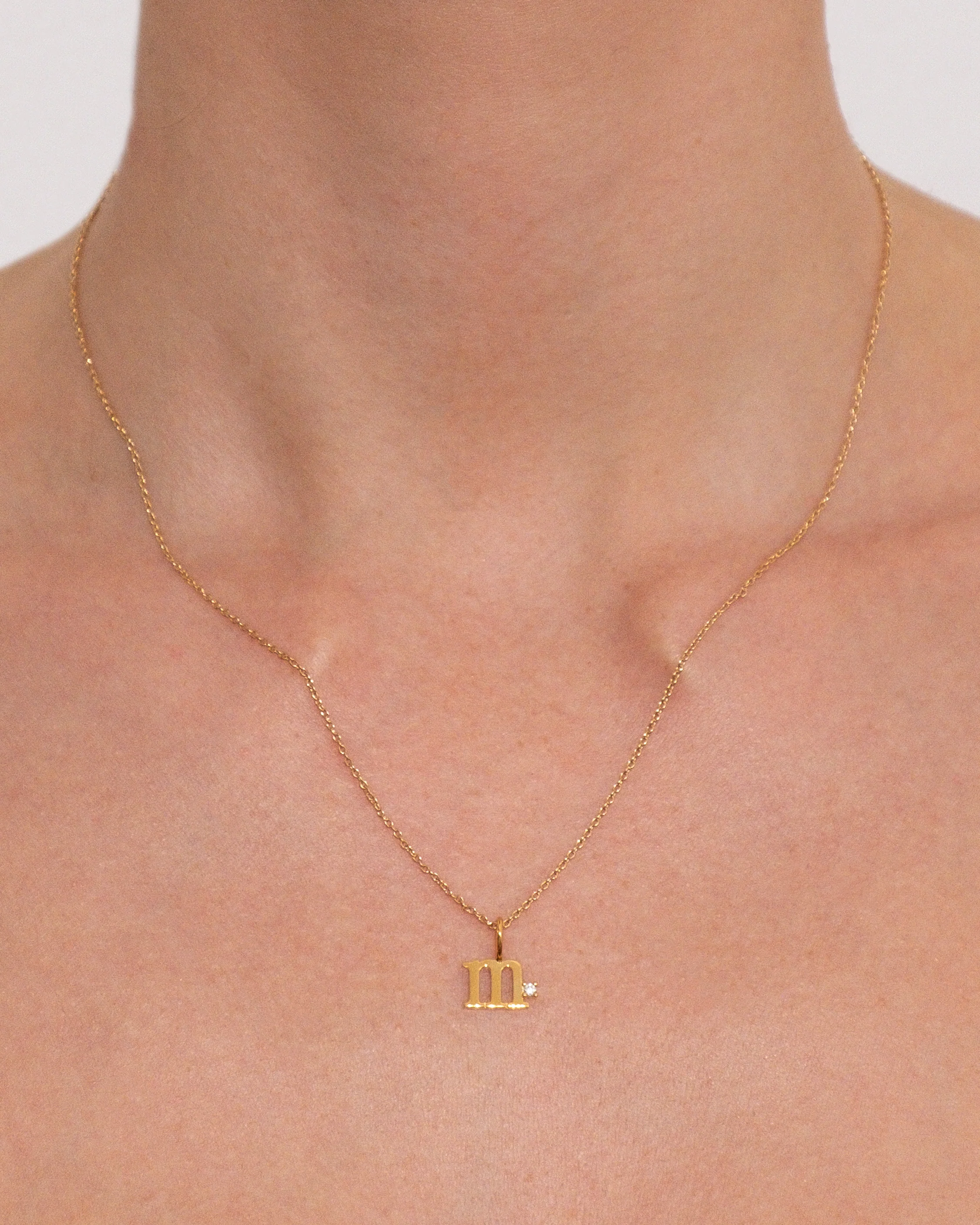 Letter Pendant | Recycled 14k Gold Vermeil - Image 19