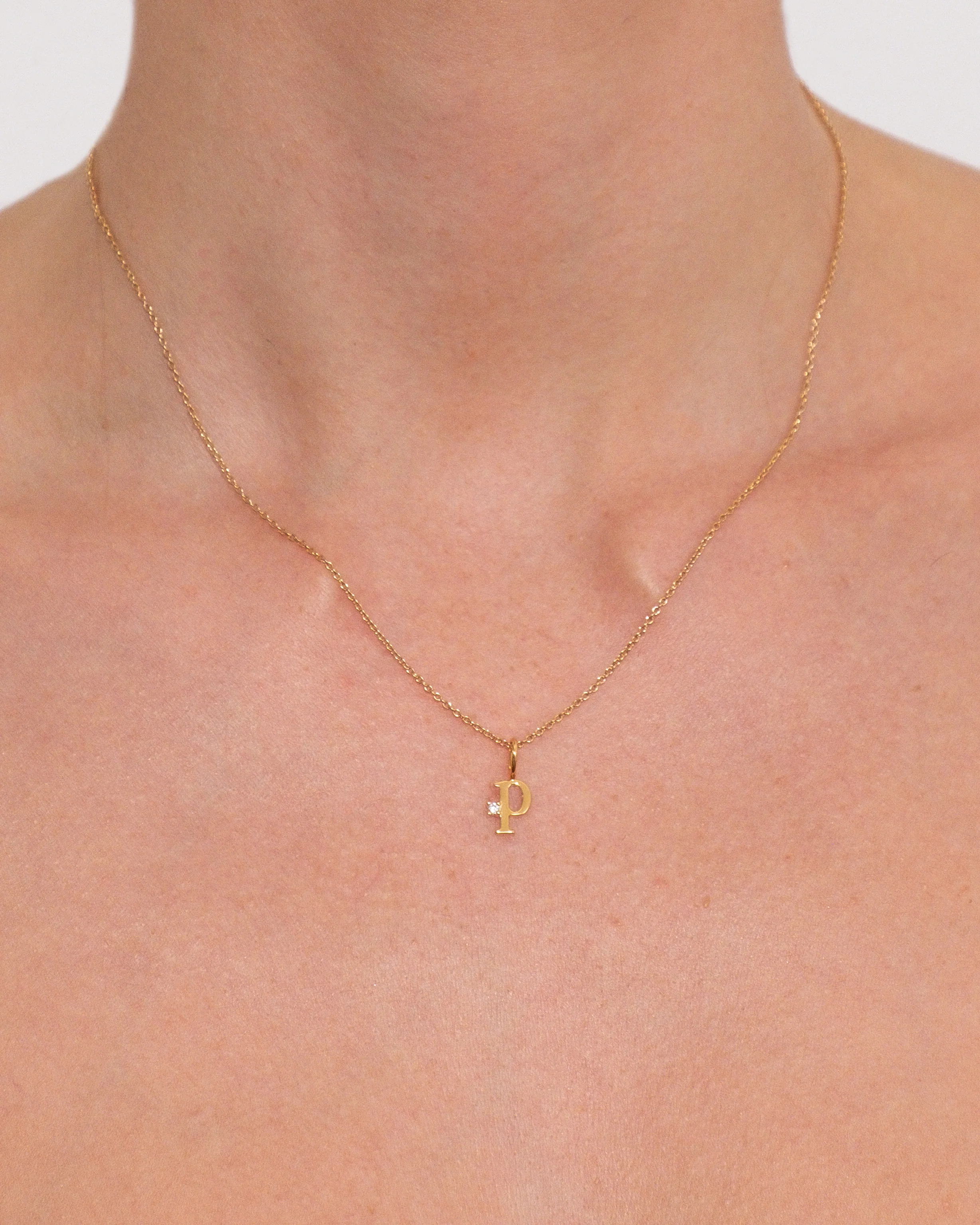 Letter Pendant | Recycled 14k Gold Vermeil - Image 22