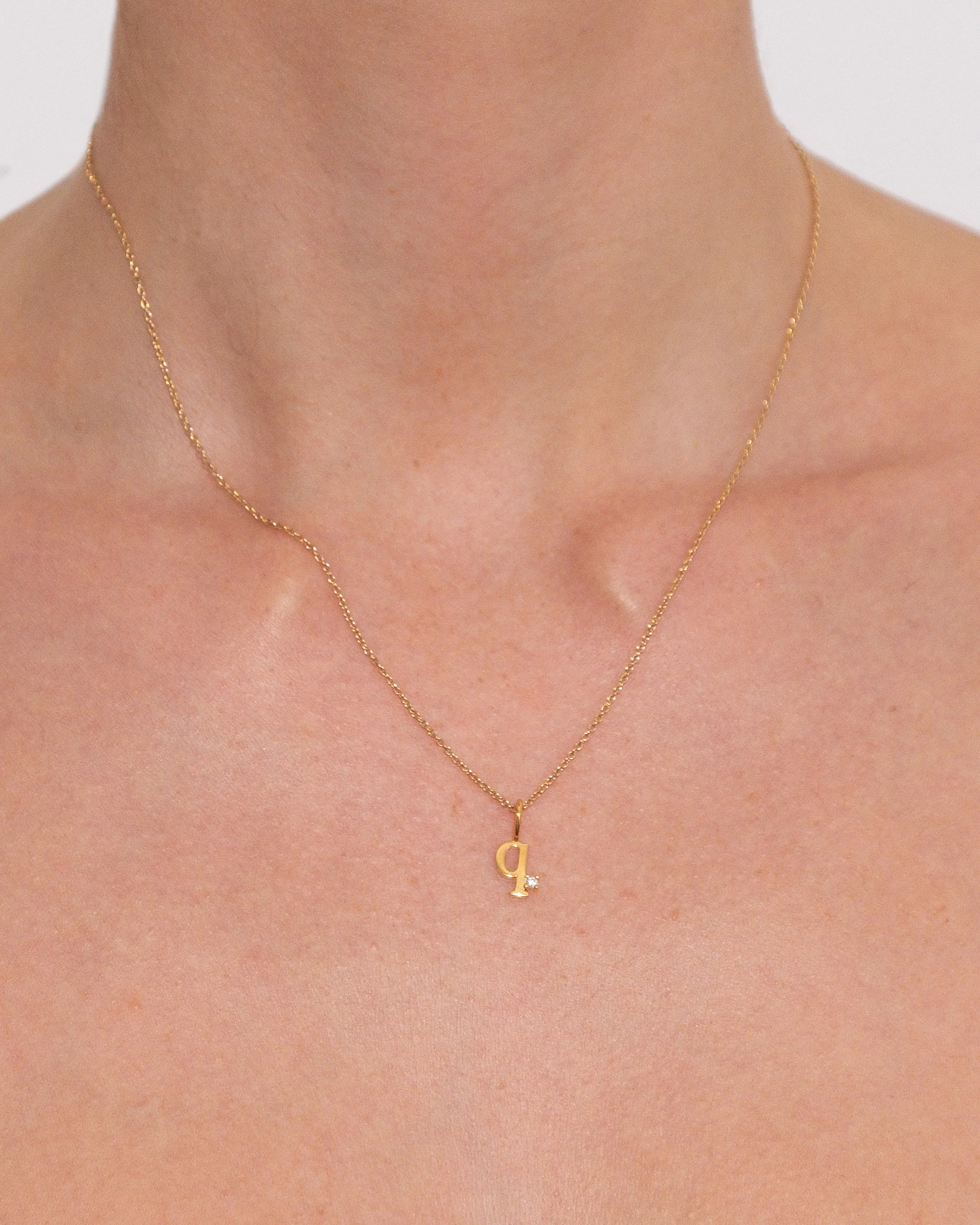 Letter Pendant | Recycled 14k Gold Vermeil - Image 23