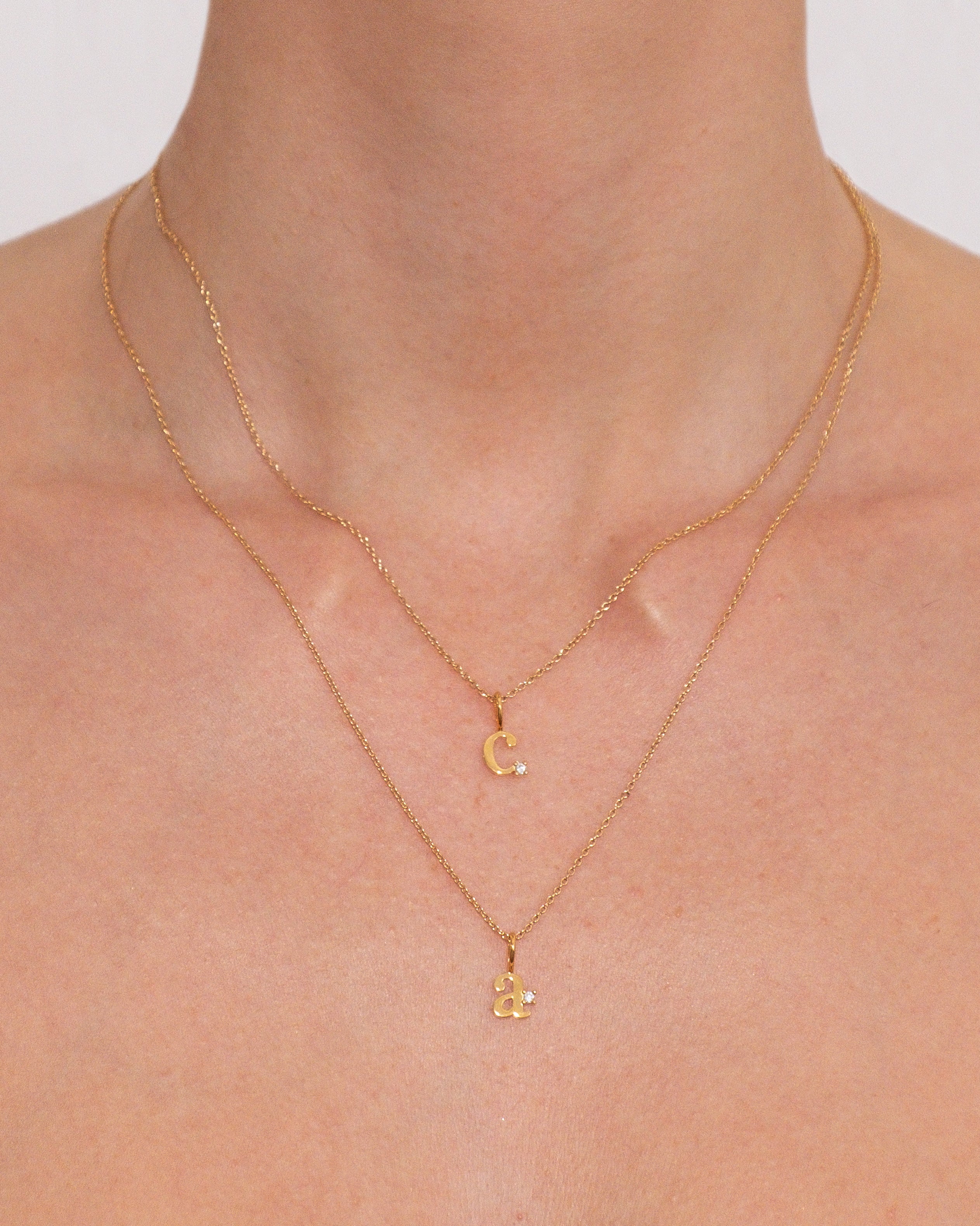 Letter Pendant | Recycled 14k Gold Vermeil - Image 26