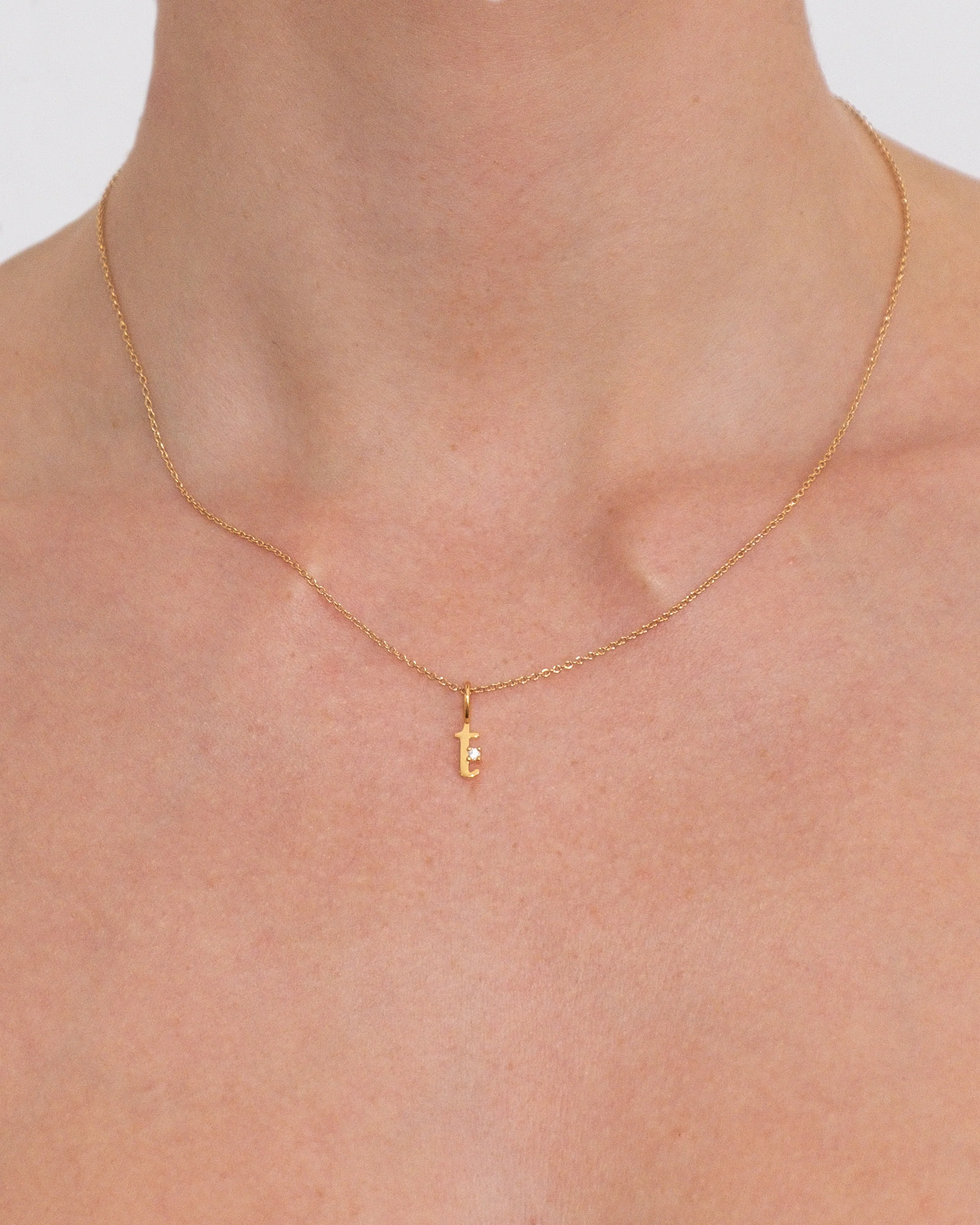 Letter Pendant | Recycled 14k Gold Vermeil - Image 27
