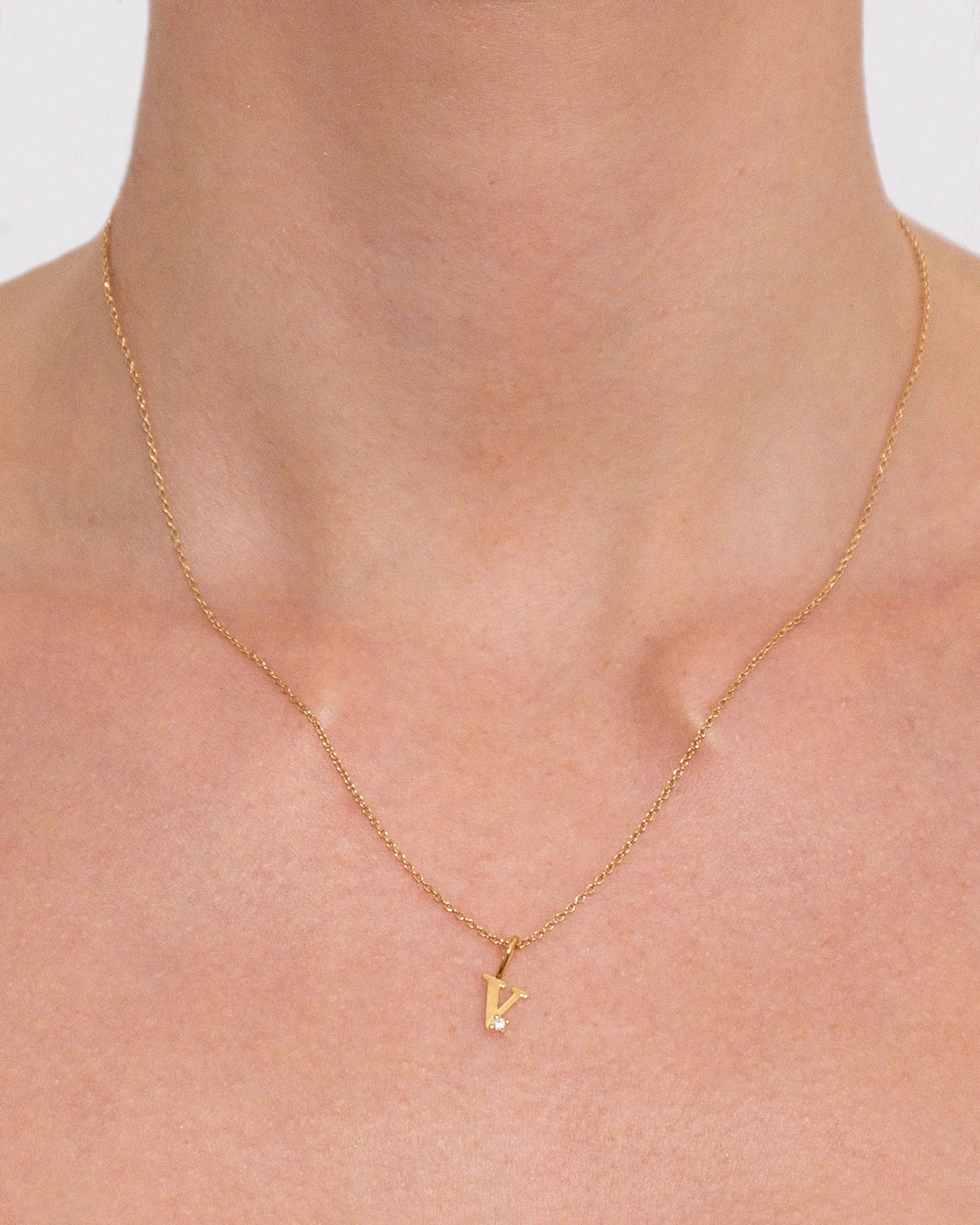 Letter Pendant | Recycled 14k Gold Vermeil - Image 29