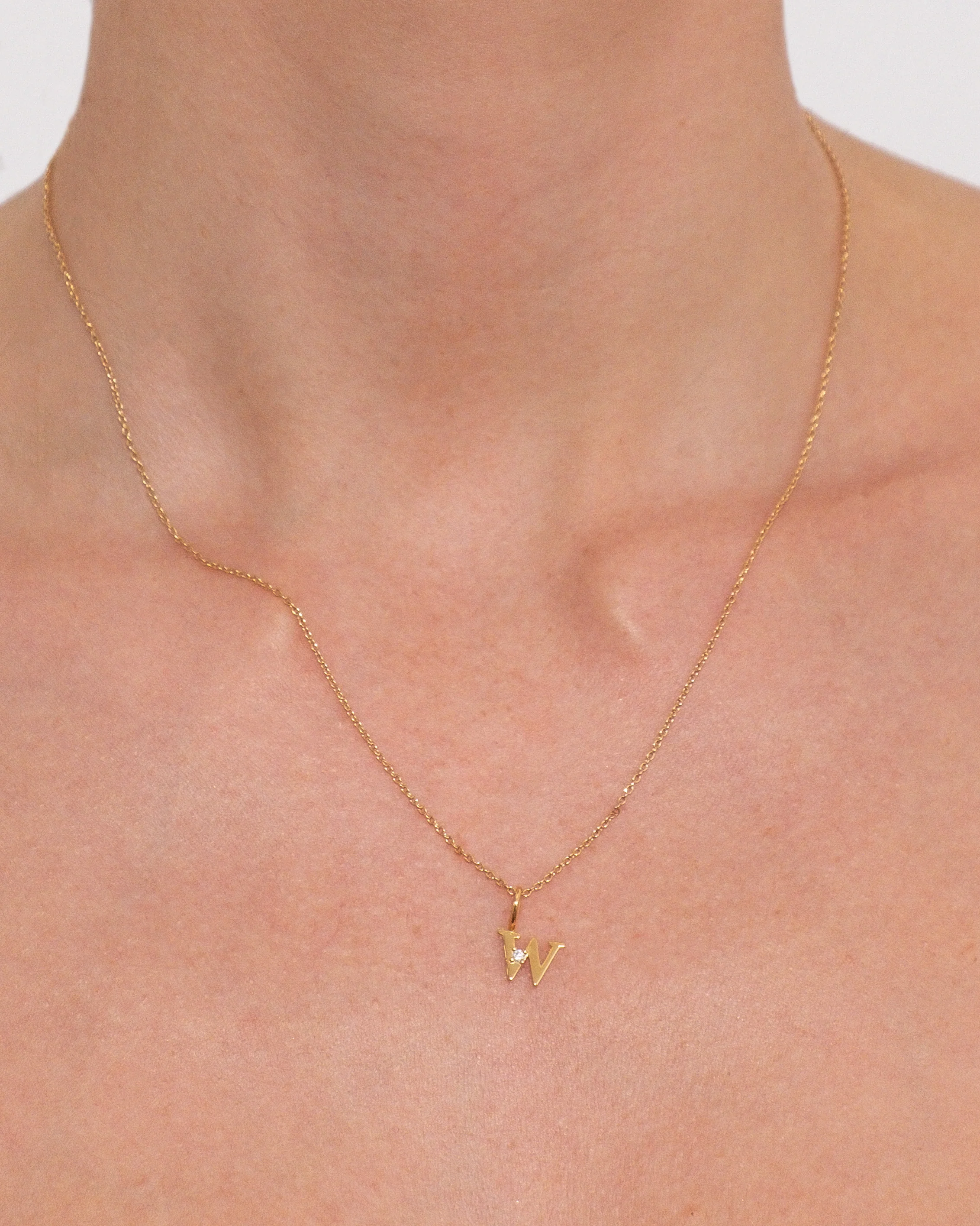 Letter Pendant | Recycled 14k Gold Vermeil - Image 30