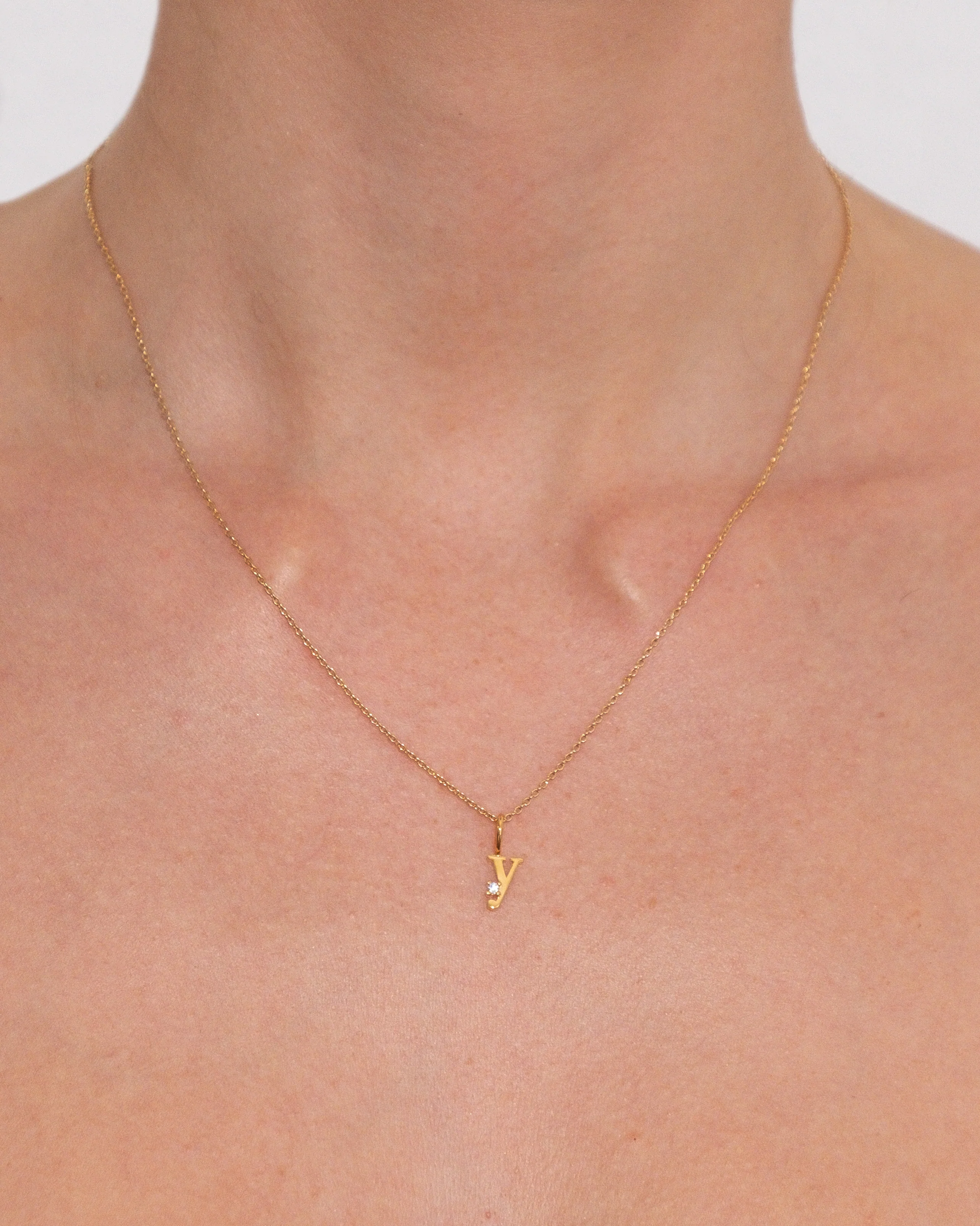 Letter Pendant | Recycled 14k Gold Vermeil - Image 32