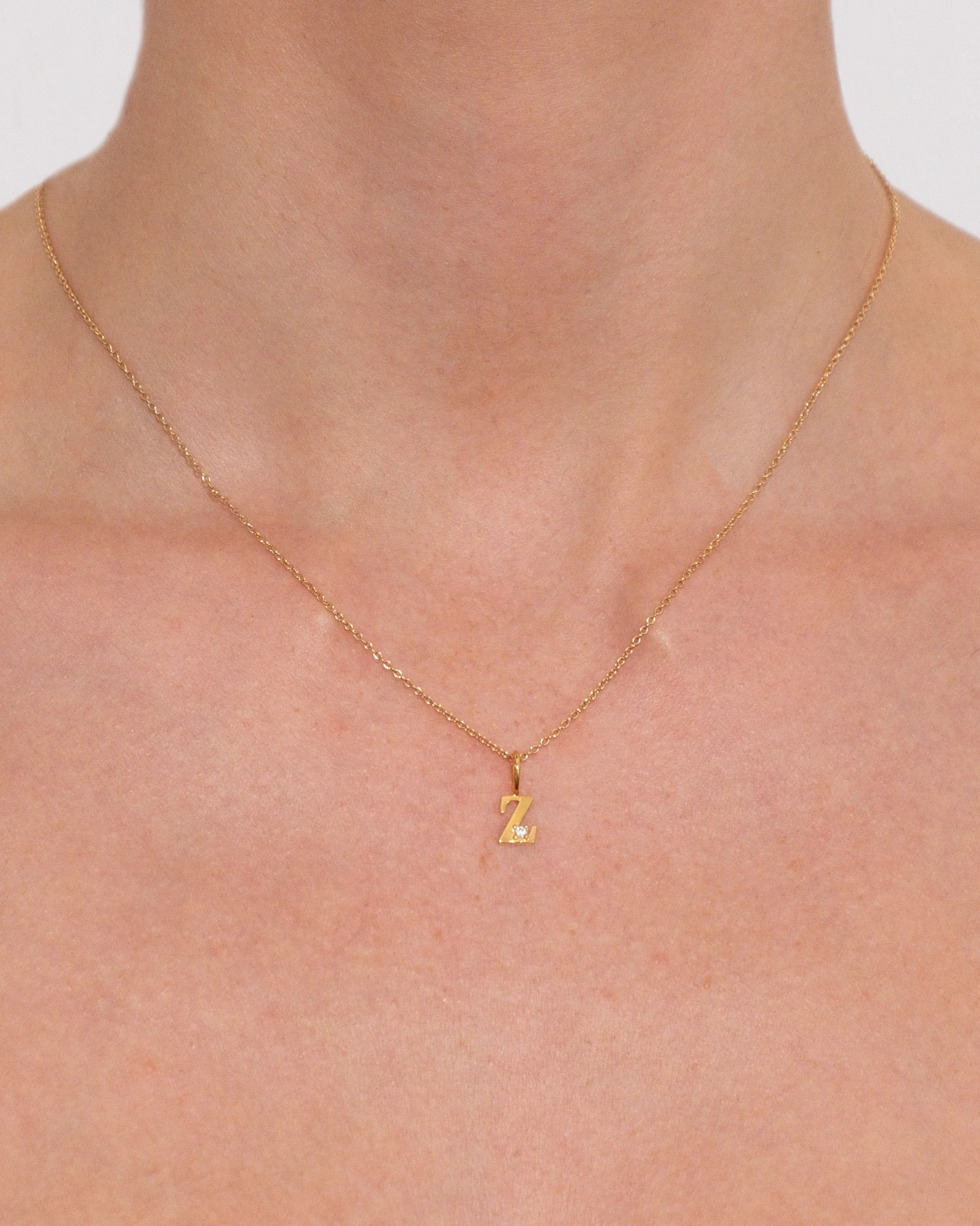 Letter Pendant | Recycled 14k Gold Vermeil - Image 33