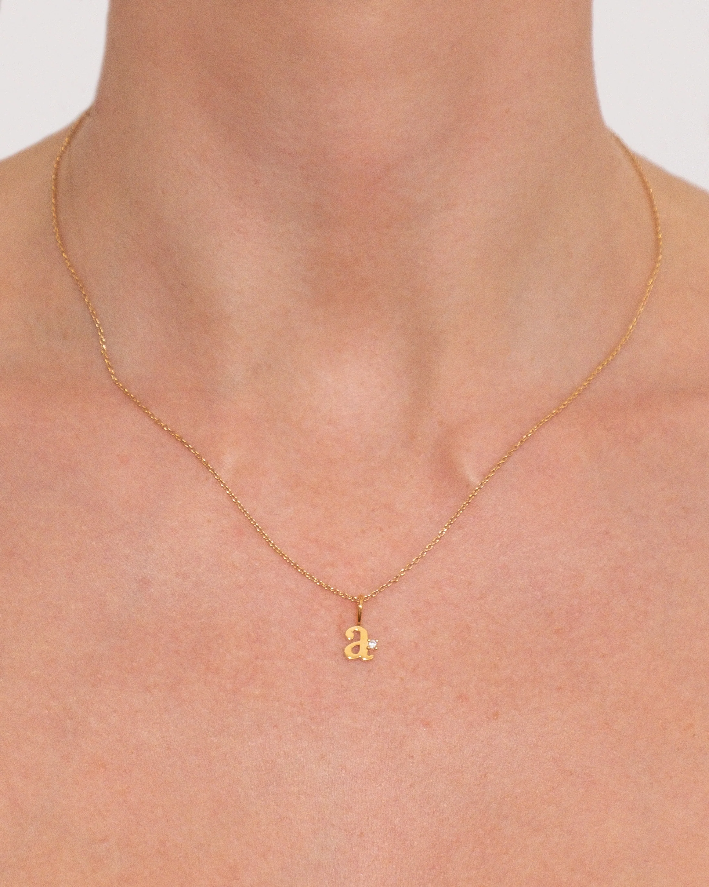 Letter Pendant | Recycled 14k Gold Vermeil - Image 7
