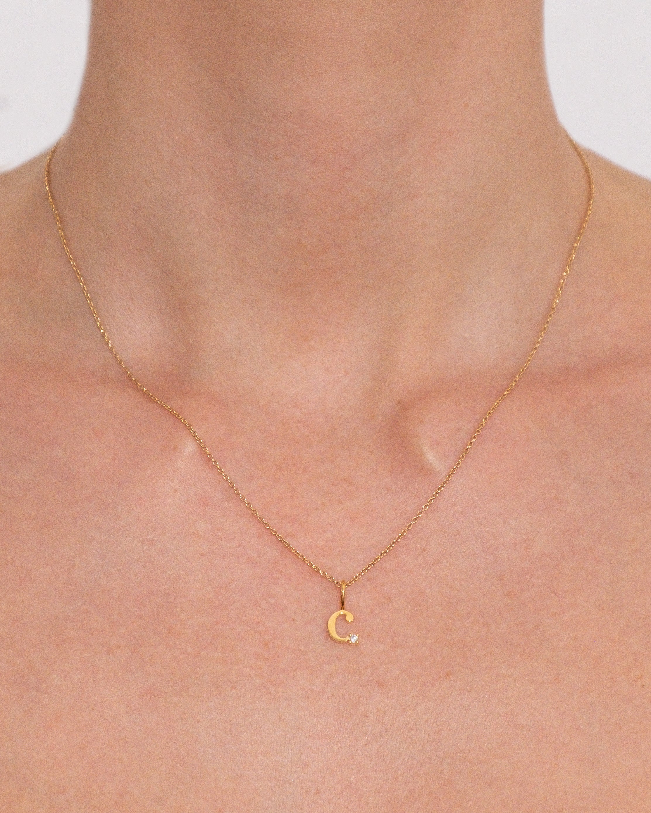Letter Pendant | Recycled 14k Gold Vermeil - Image 9