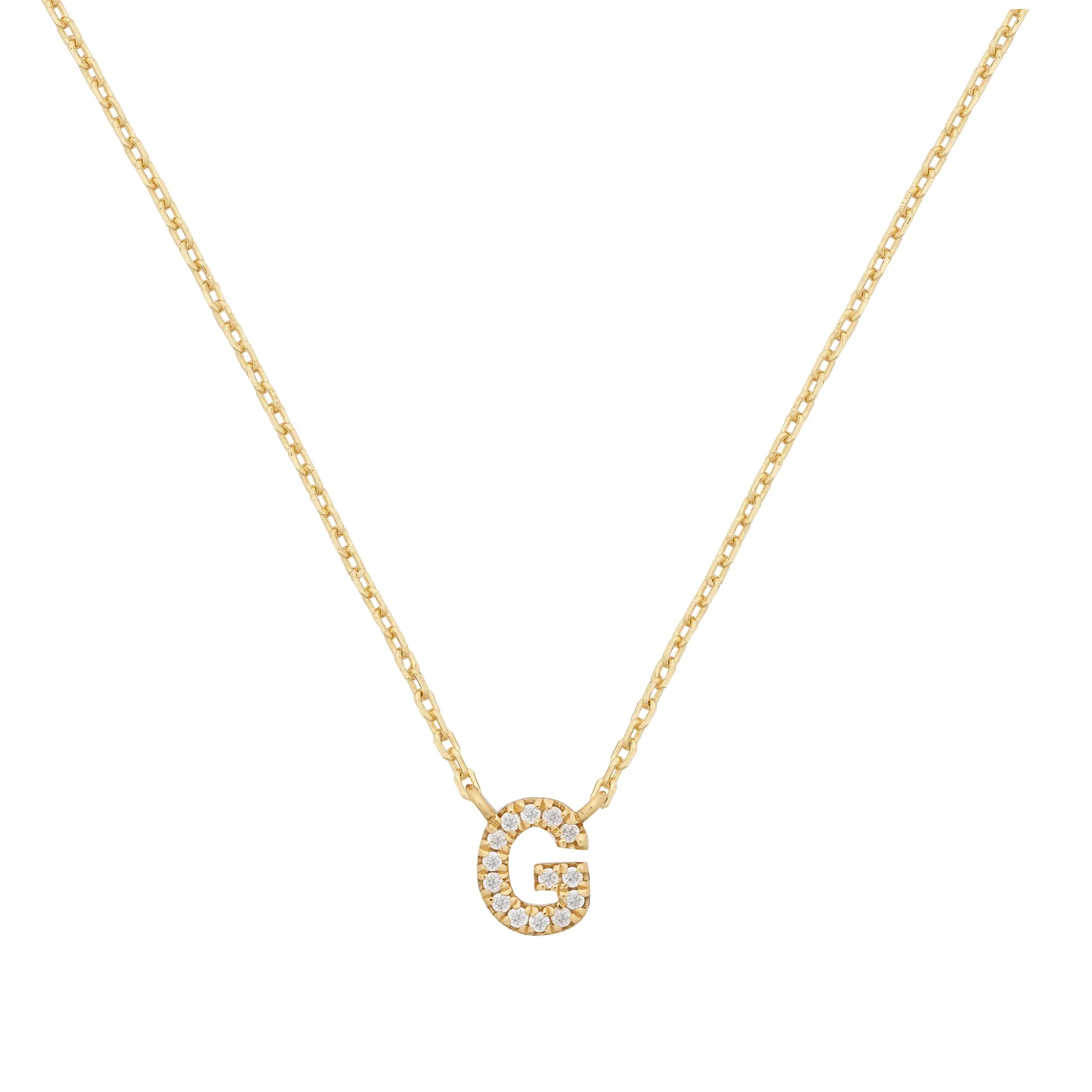 Pavé Initial Necklace - Image 20