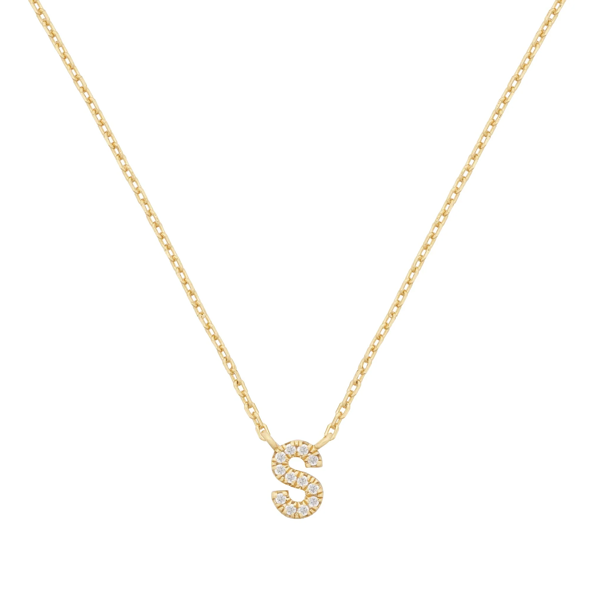 Pavé Initial Necklace - Image 32