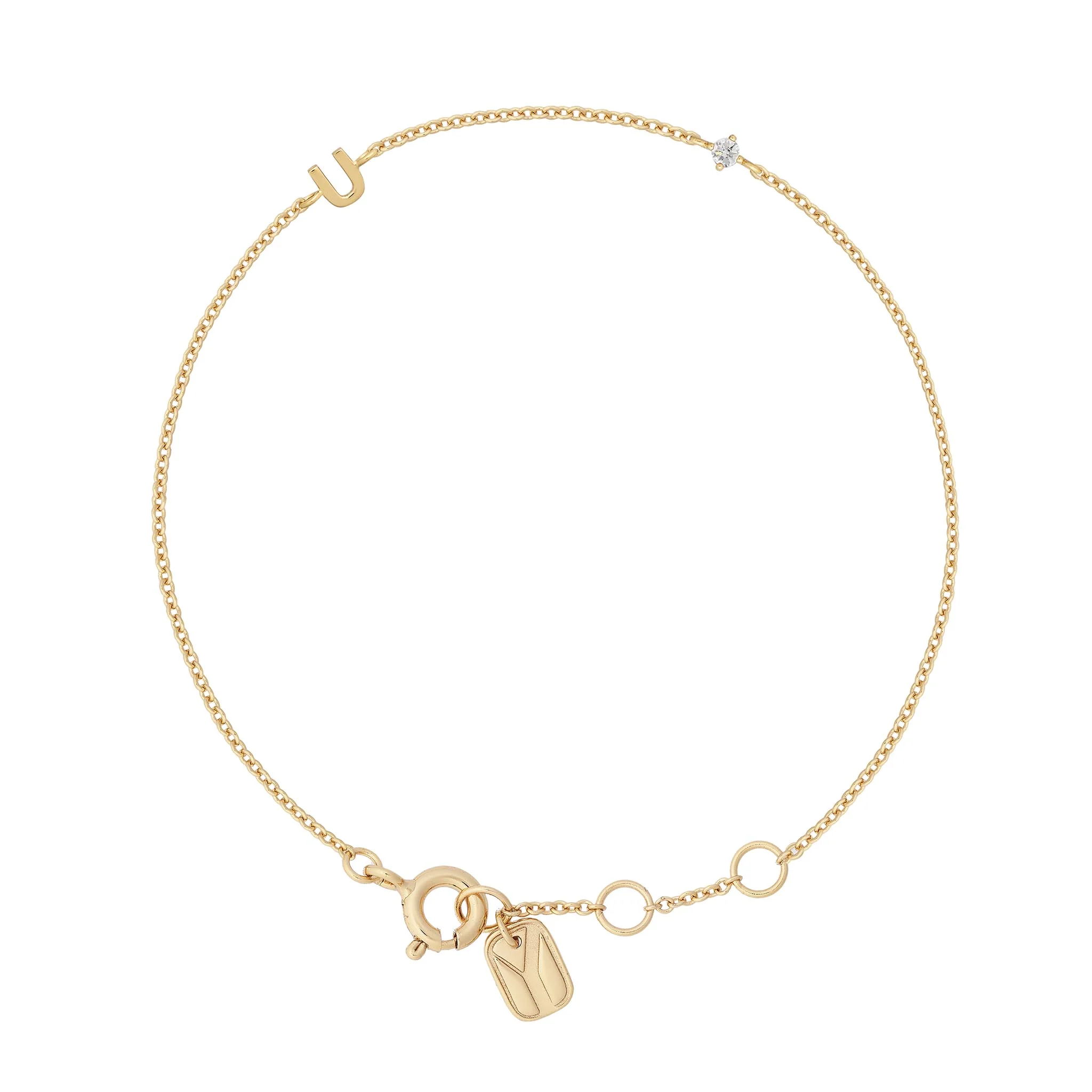 Petite Initial Bracelet - Image 31