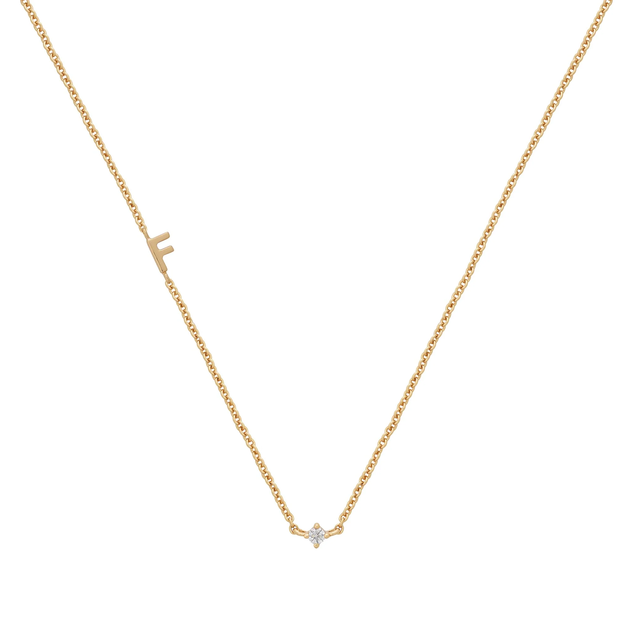 Petite Initial Necklace - Image 16