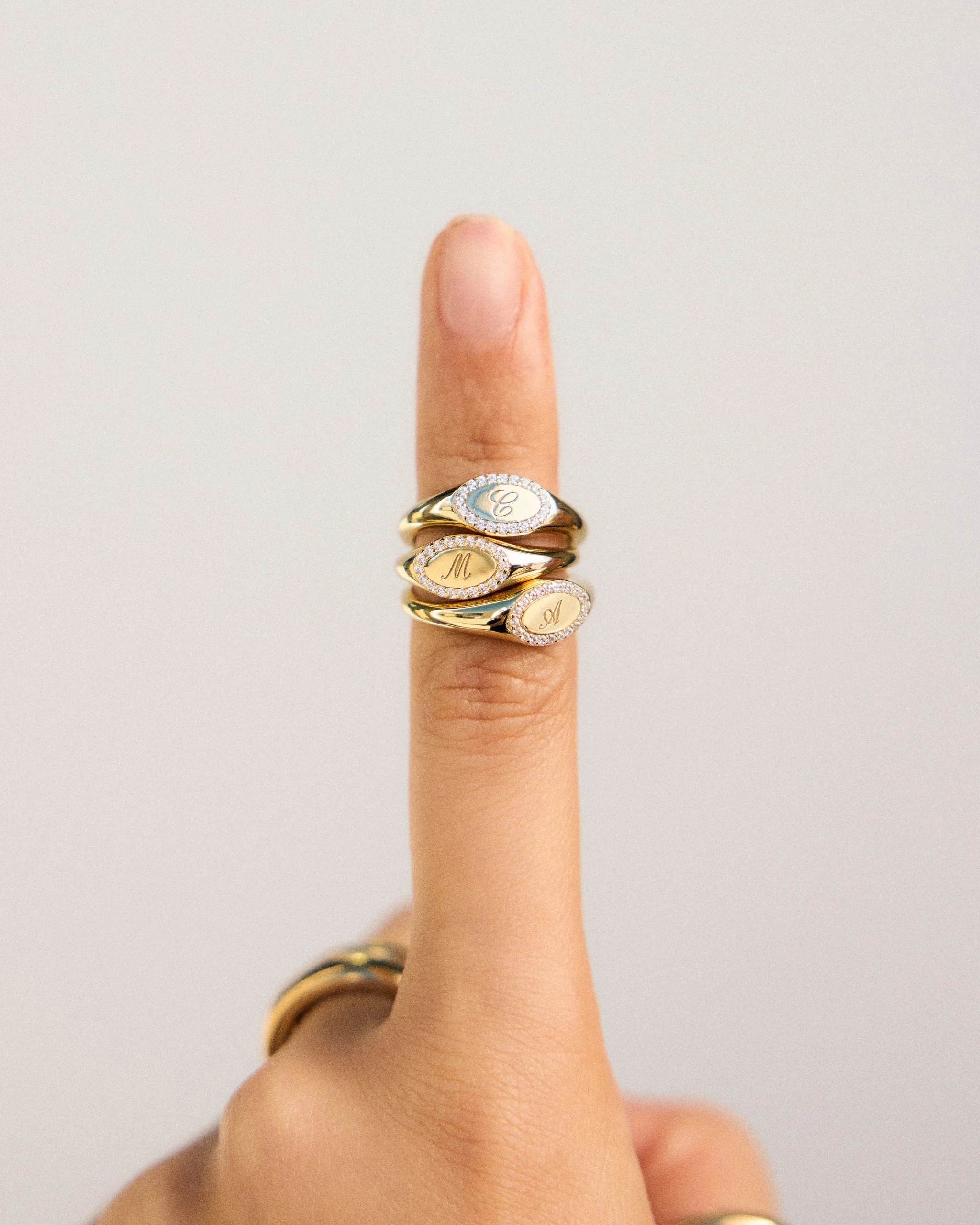 Initial Signet Ring - Image 7