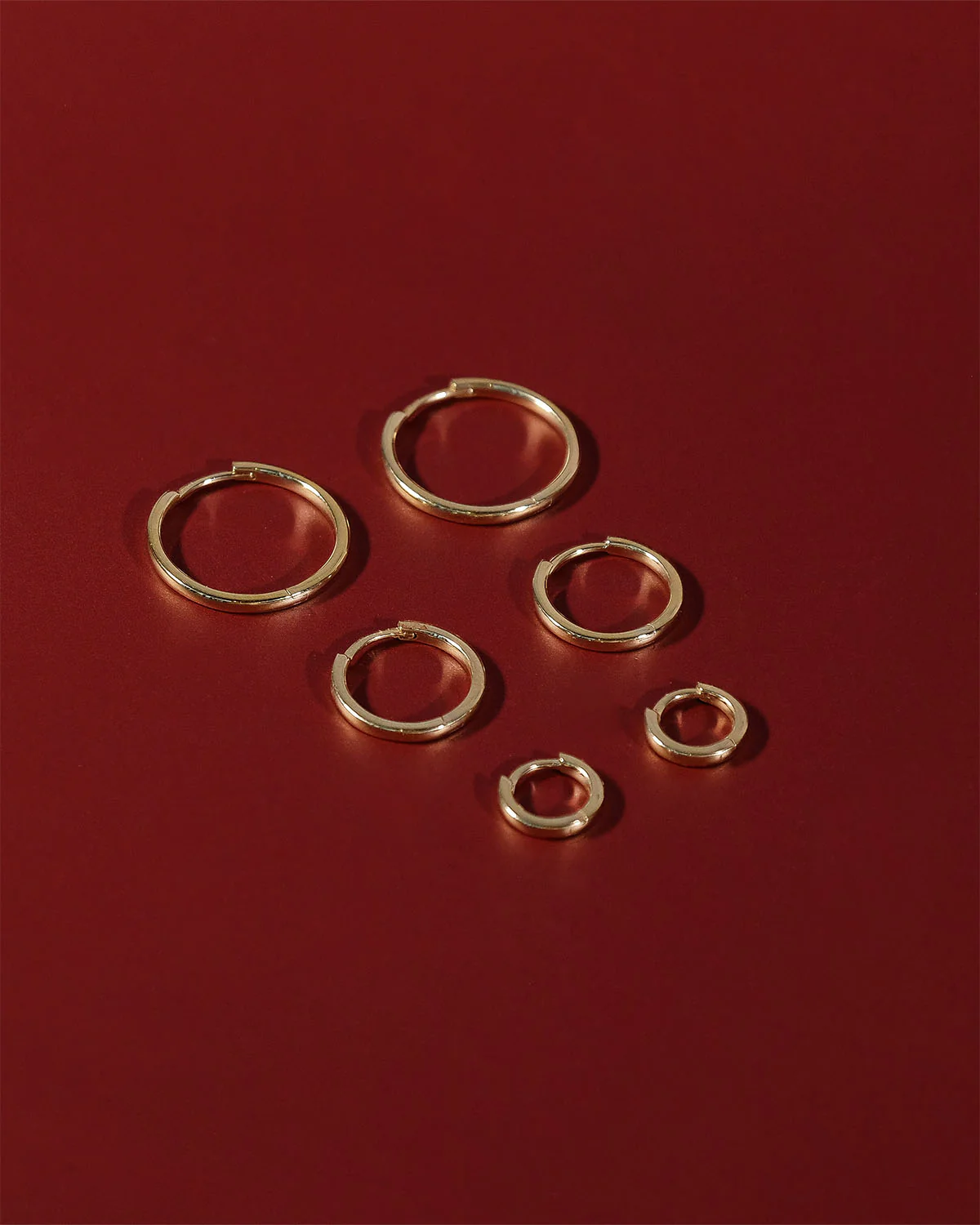 10mm Sleeper Hoops | 9k Solid Gold - Image 10