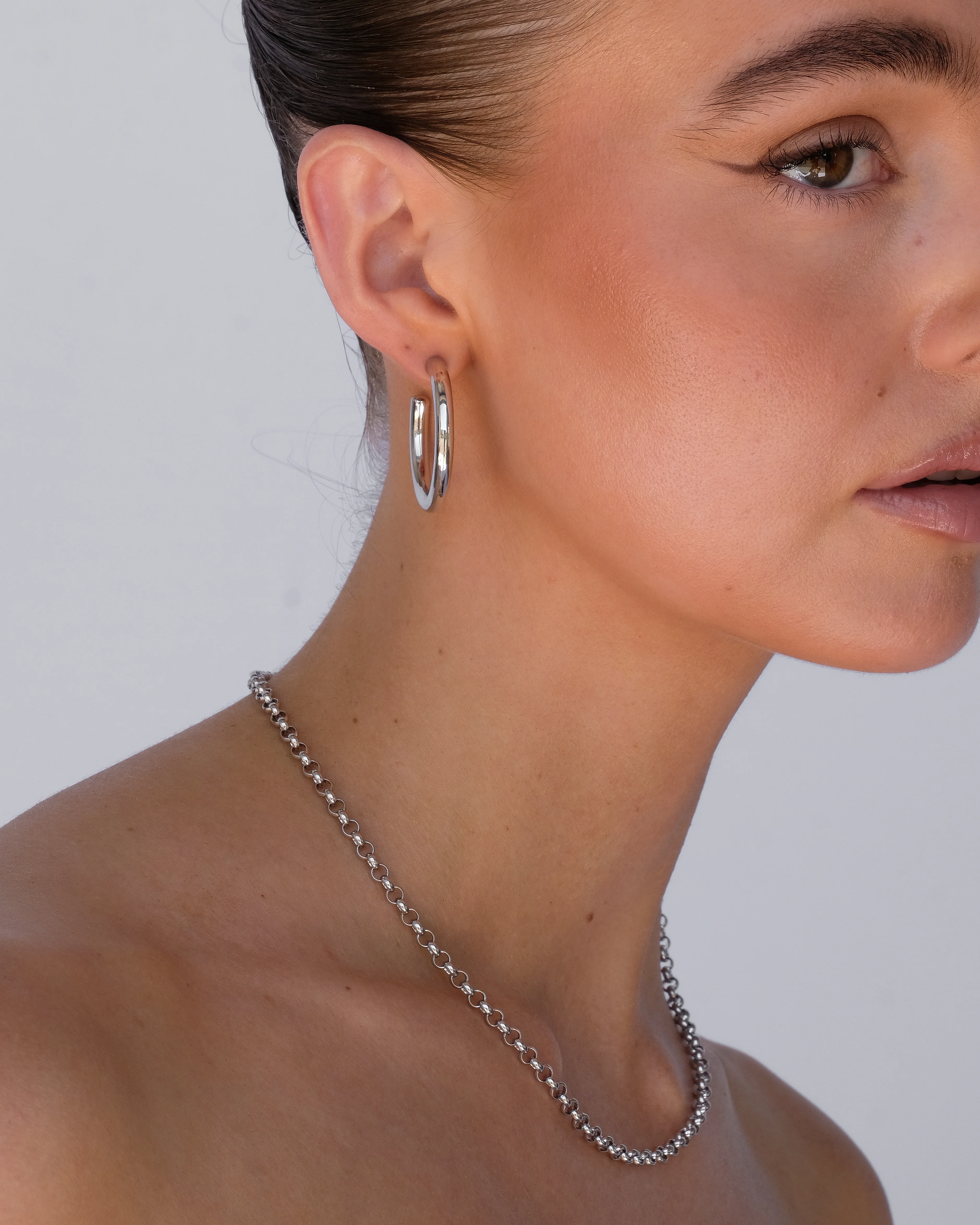 The Mother Hoops - Sterling Silver - Image 10